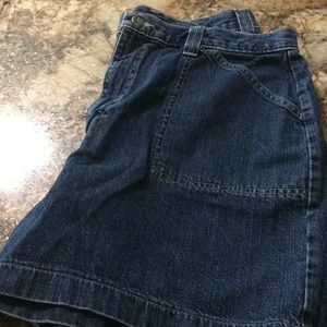 Lee riders denim shorts